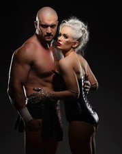 BEAUTIFUL Scarlett Bordeaux & KRISS KROSS 5X7 Photo