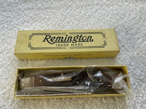 1992 Remington One R1253 Guide Bullet Knife Folding Pocket Delrin Handle New - Picture 3 of 24