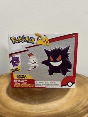 POKEMON DELUXE GENGAR BATTLE FIGURE MULTI-PACK