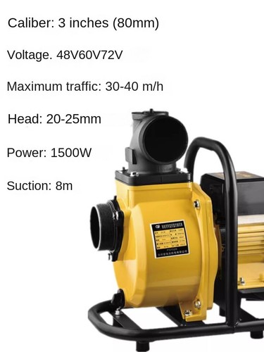 Pompe Centrifughe Autoadescanti Conversione Frequenza Brushless Intelligenti 3 Pollici - Foto 3 di 6