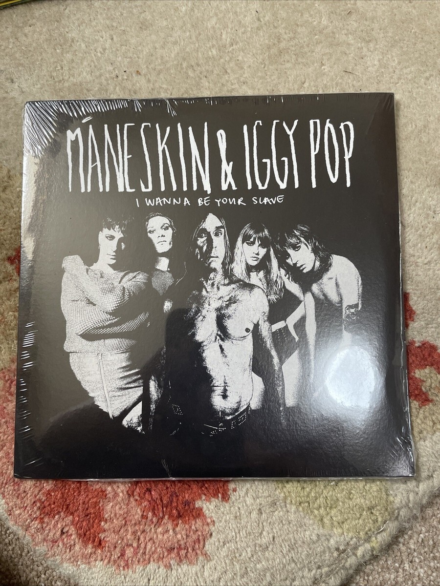 Måneskin & Iggy Pop - I Wanna Be Your Slave Vinyl Numbered 496