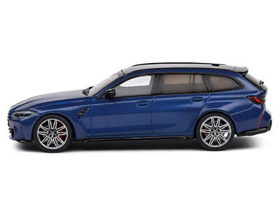2023 BMW M3 Touring (G81) Competition San Marino Blue Metallic with Black Top 1/
