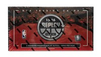 2015/16 Panini Replay Basketball Hobby Box on sale 2015/16 Panini Replay Basketball Hobby Box on sale