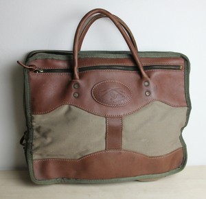 orvis leather bag
