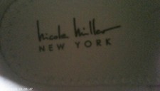Nicole Miller New York Mixed Media Platform Sneaker Shoes