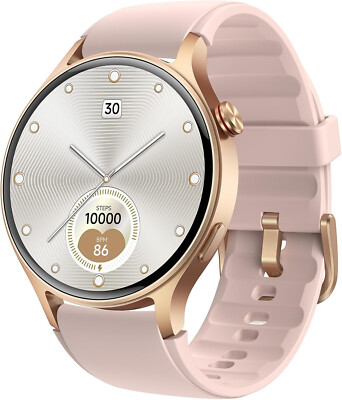 Smartwatch Damen Frauen mit Telefonfunktion Always On Display für Android IOS