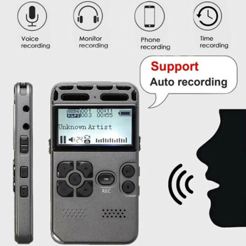 16GB Digital Voice Recorder Voice Recorder Processor Audio Portable Tape Vortrag - Bild 1 von 11