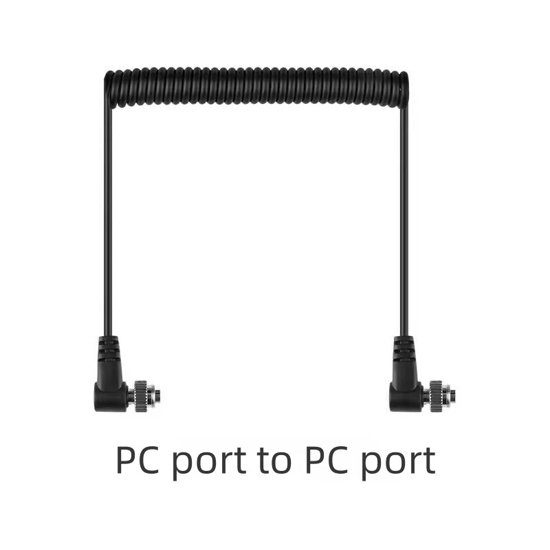 2.5mm To Male Flash PC Sync Cable Camera Flash Trigger Cord 40-100cm for DSLR - Image 4 of 4