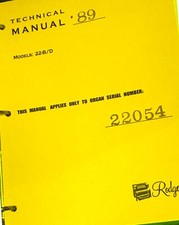 Rodgers Organ Service Manuals Model 22B-D, 230, 340, 350, 820, 840 PICK 1 