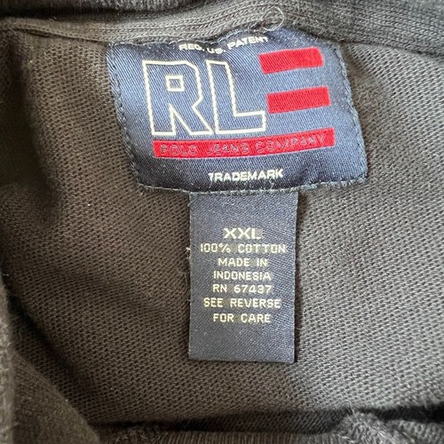 POLO JEANS CO RALPH LAUREN SUDADERA CON CAPUCHA PARA HOMBRE XXL VINTAGE STREETWEAR - Imagen 10 de 11