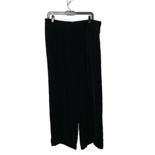 NWT Eileen Fisher Velvet Wide Leg Pants size Large