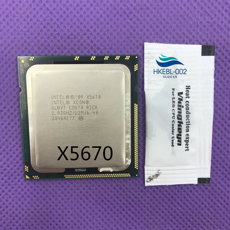 INTEL XEON X5670 Six Core 2.933GHz LGA1366 CPU Processor SLBV7 | eBay