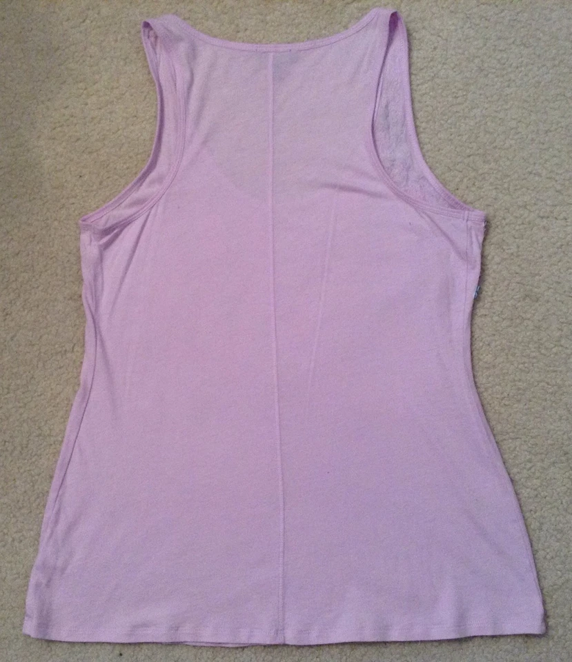 VGC! Женщин Express Dream вес хлопок фиолетовый w/блестки Топ Sz M - Изображение 2 из 3