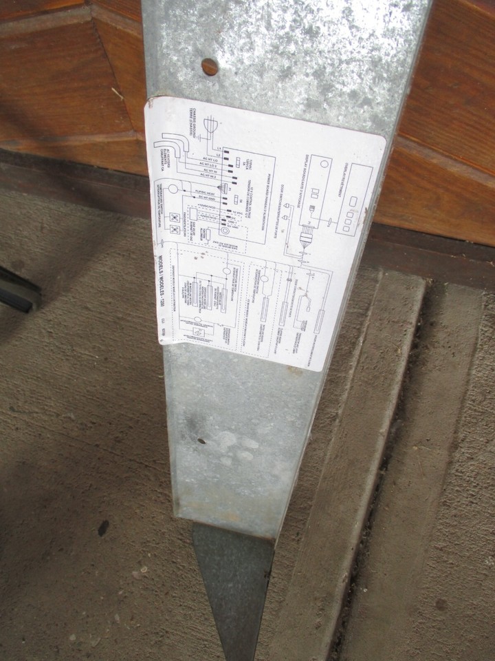 Norcold 1200 Models Refrigerator Installation Galvanize Support Plate