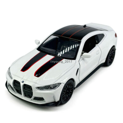 1:36 2023 M4 CSL Coupe Model Car Diecast Toy Cars Toy for Boys Kids Gifts