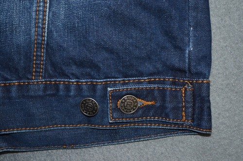 Roper Western Jacket Button Denim Blue Youth Boys Size XL 16-18 - Picture 6 of 8