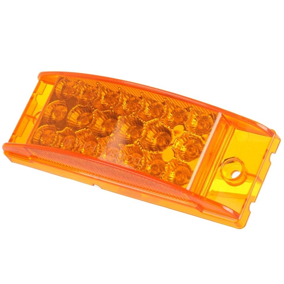 Marcador lateral de lente roja ámbar para International Harvester TerraStar 2010 6,4 L 8x Foto 4 de 4