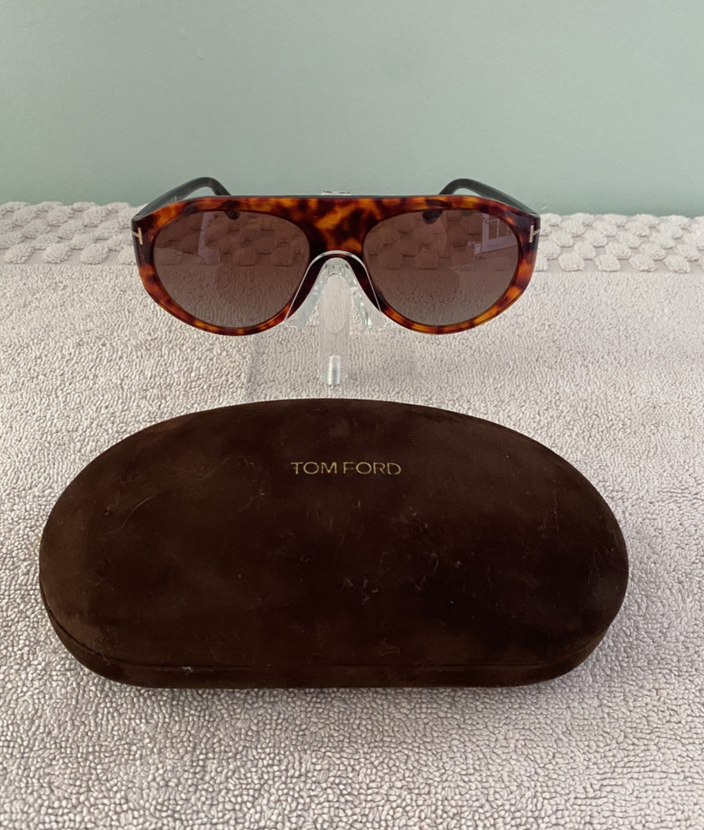 Tom Ford Sunglasses REX-02 Brown Tortoise Shell TF 1001 ECO  display picture 3