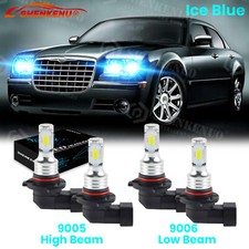 9005 9006 Ice Blue For Chrysler 300 2005-2010 Led Headlight Highlow Beam Bulbs 9005 9006 Ice Blue For Chrysler 300 2005-2010 Led Headlight Highlow Beam Bulbs