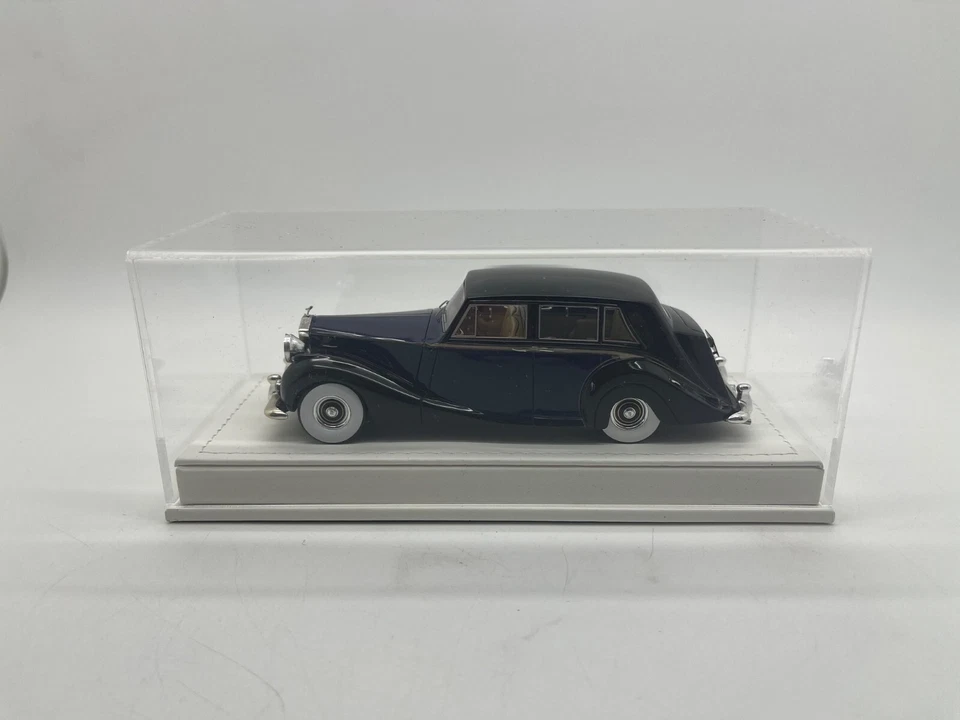TRUESCALE TSM104322 ROLLS-ROYCE Silver Wraiht Park Ward 1952 Blue - Black 1.43 - Photo 4/4