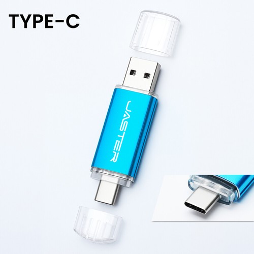 USB-C Flash Drive 128GB Free Custom Logo TYPE-C Memory Stick Drives Storage 64GB - Afbeelding 21 van 21