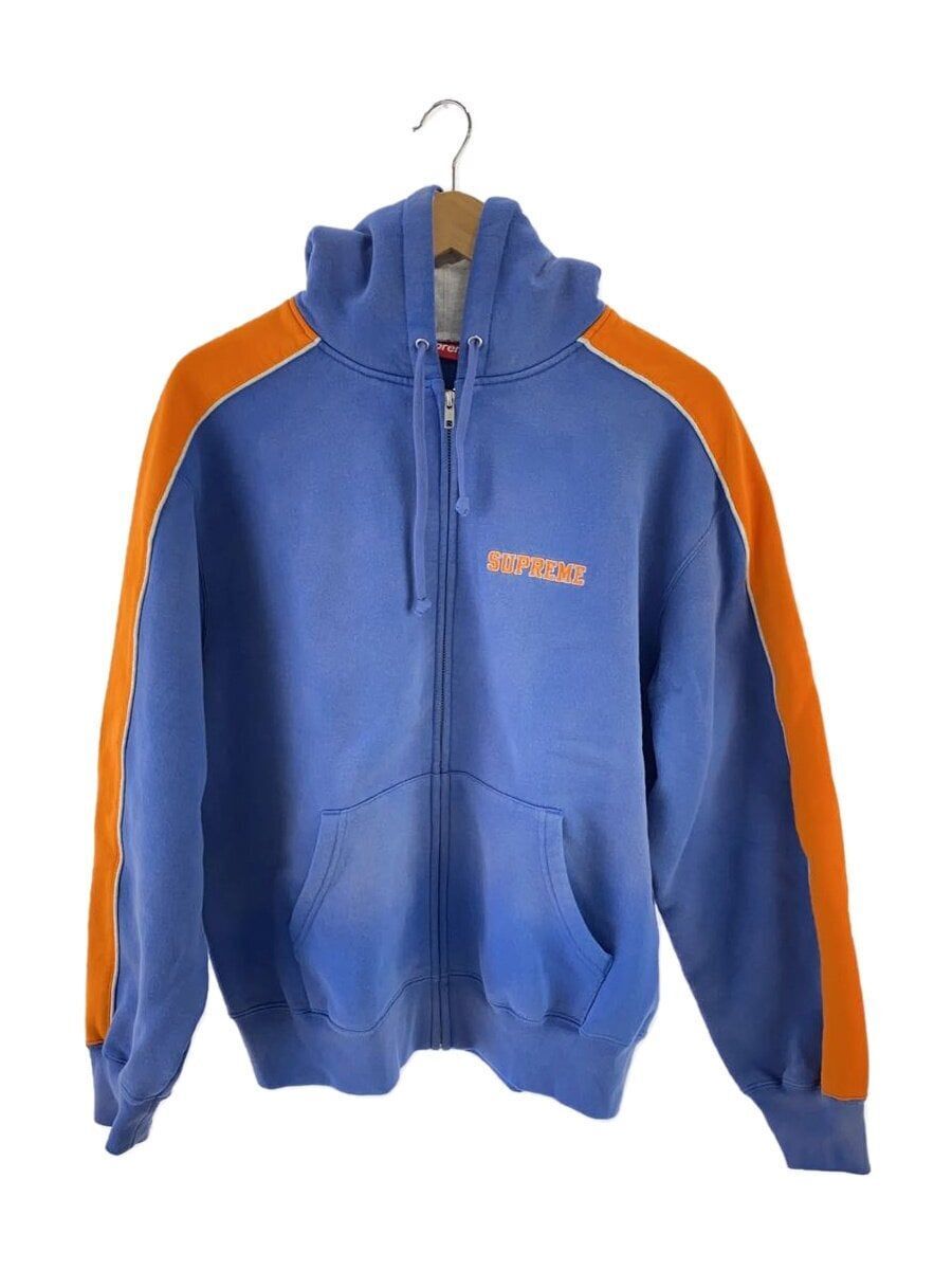 Supreme Hoodie 24AW State Zip Up Hooded Sweatshirt Small Cotton 