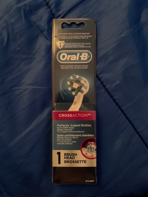 Oral B Replacement White Toothbrush Heads 4 Pieces For Sale Online Ebay