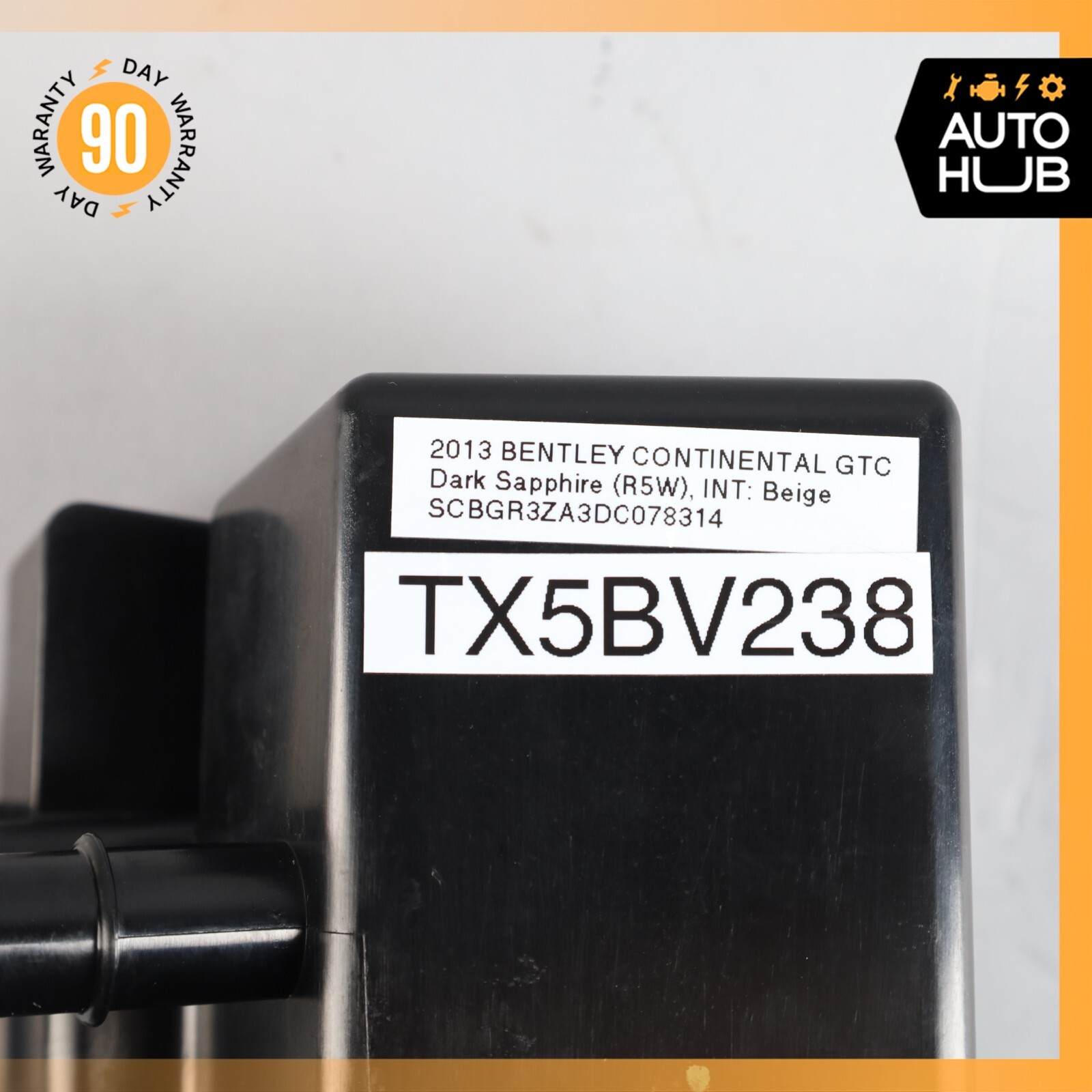 03-18 Bentley Continental GTC GT Fuel Filter Compensation Tank OEM 71k