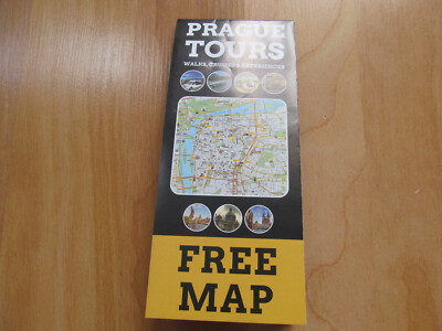 PRAGUE  CZECH REPUBLIC  City Tour Map