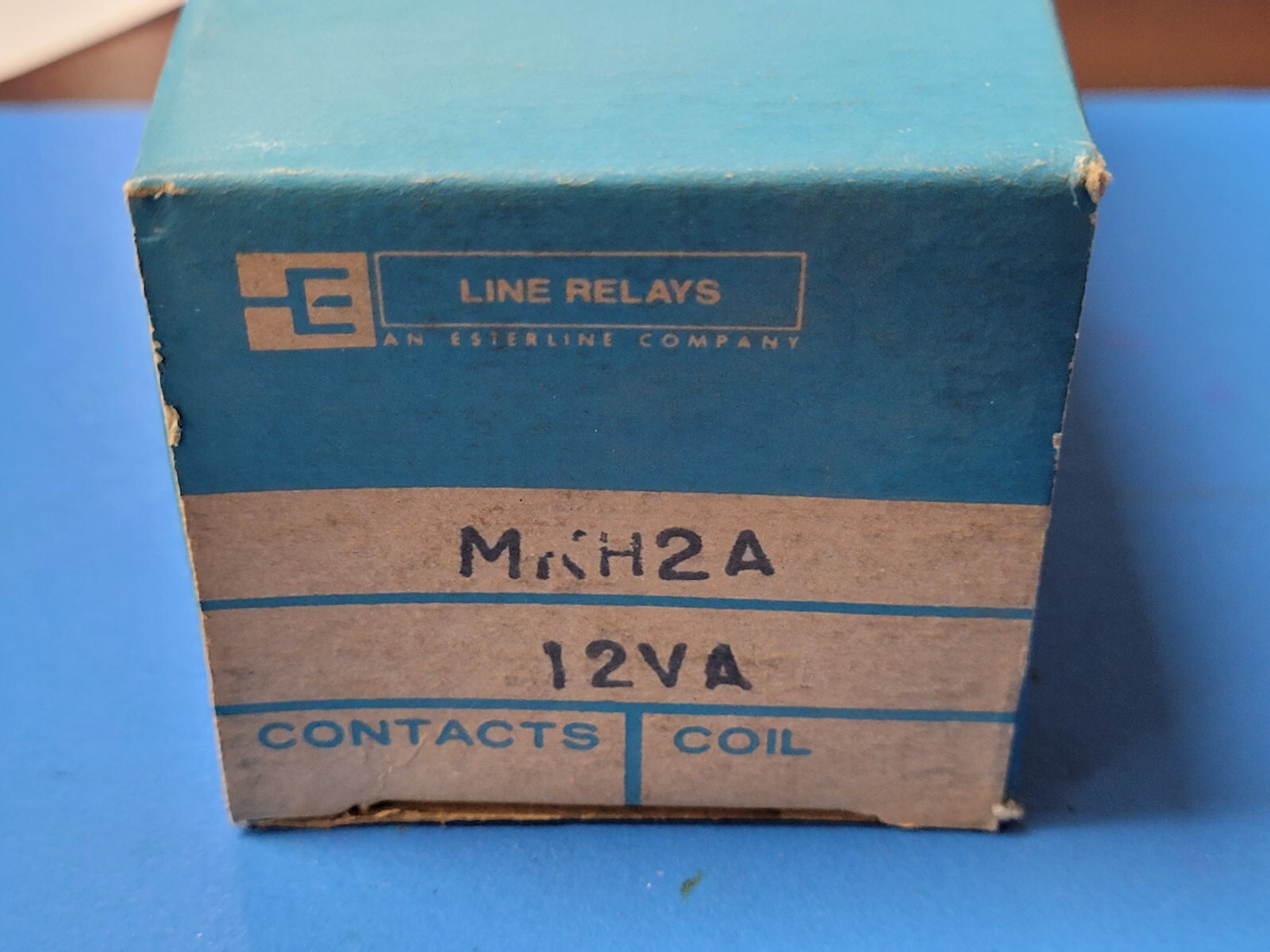 (1 PC) MKH2A-12VAC LINE ELECTRIC, RELAY DPDT, 120VAC COIL, 10A CONTACTS