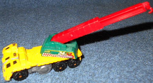 2000 MATCHBOX RESCUE CRANE 1:64 DIECAST VEHICLE W/ SWIVEL BASE & EXTENDING CRANE - Picture 7 of 8