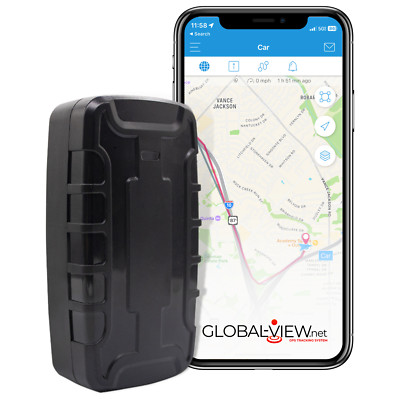 Global-View Magnetic Hidden GPS Tracker (The Bolt)