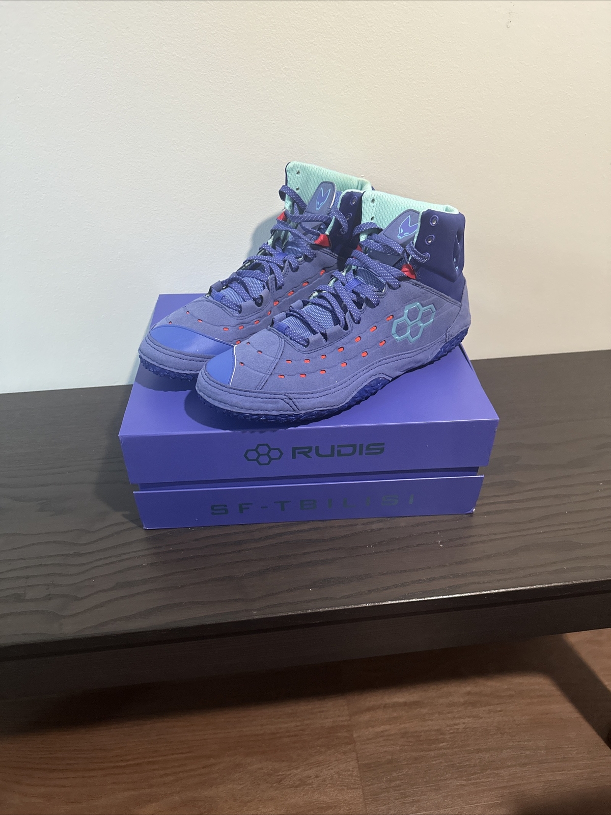 rudis wrestling shoes Size 11 Psychic Purple eBay