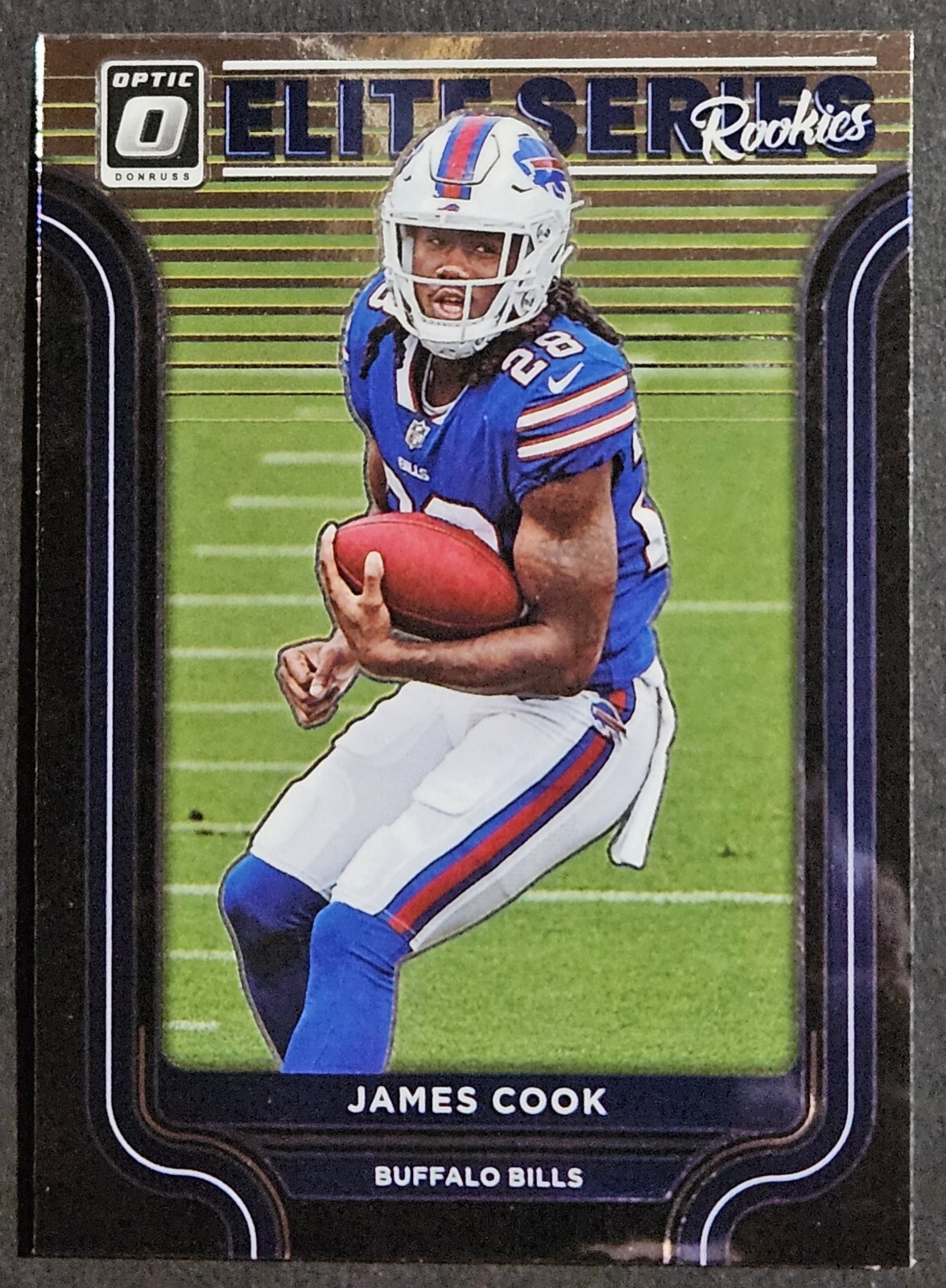 2022 Panini Optic Elite Series Rookies #ESR-14 James Cook RC Buffalo Bills