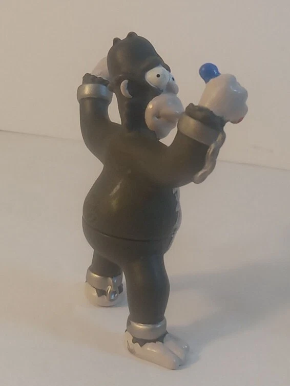 2002 Los Simpson Homero Simpson Gorila Halloween Burger King juguete Foto 2 de 4