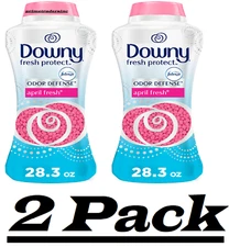 2 Pack - Downy Fresh Protect In-Wash Scent Booster Beads, April Fresh 28.3 oz.