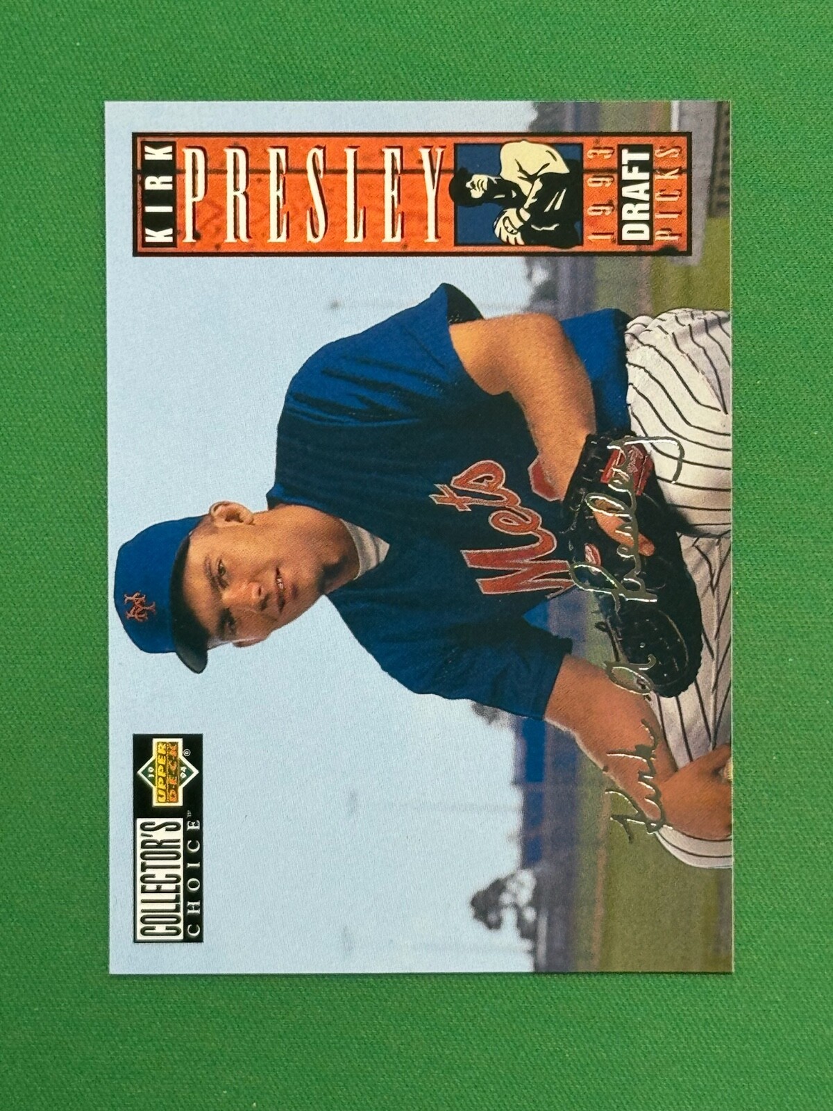 1994 Upper Deck Collector's Choice #26 Kirk Presley RC Silver Signature