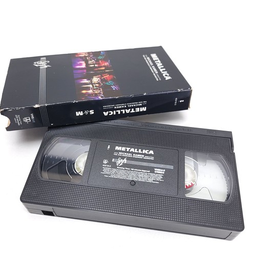Metallica S&M San Francisco Symphony Orchestra VHS Limited Edition Doc TESTED - 第 2/4 張圖片