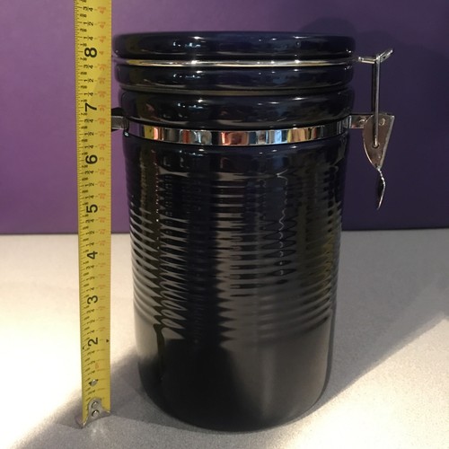 HD Designs Ceramic Crock Blue 8 in - Picture 11 of 12