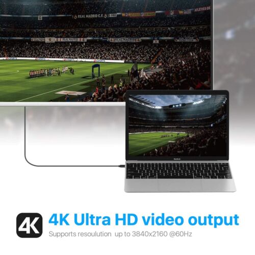 USB C A HDMI Cavo 4K 1.8M Tipo per TV Adattatore Telefono Samsung Tablet Macbook - Foto 4 di 8