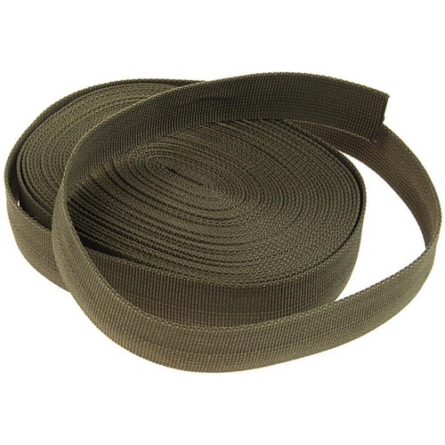 1 inch x 10 Yards Military Spec Flat Nylon Heavy Webbing Strap for Tactical - Picture 1 of 13