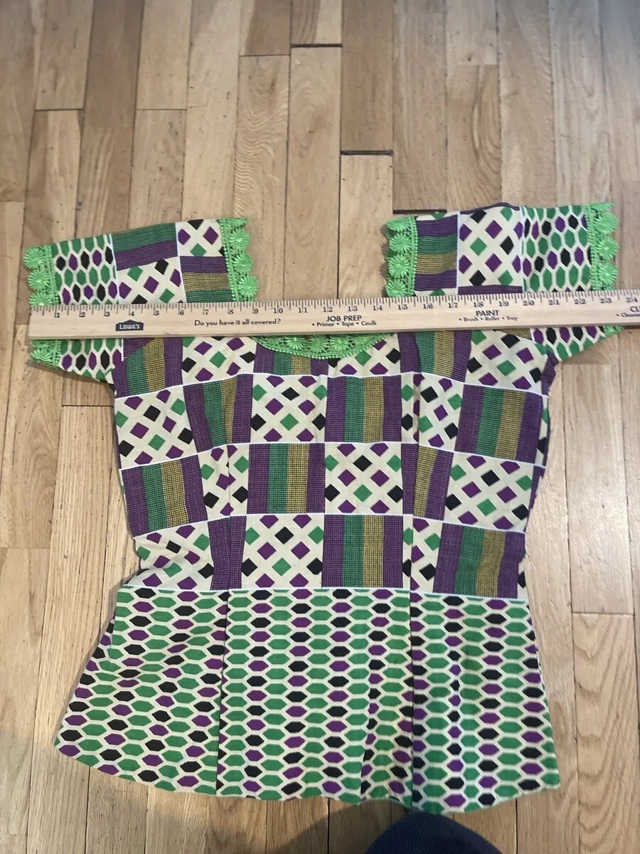 Beautiful  Geometric Tribal BoHo Multi colored Bl… - image 5