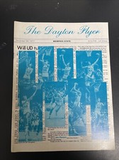 1977 Dayton Flyers vs Memphis State Basketball Program 12/28