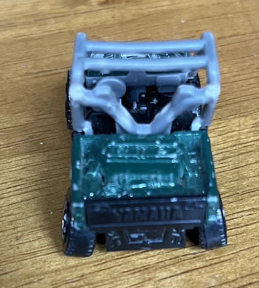 Matchbox Outdoor Sportsman Yamaha Rhino 2009 vehículo diecast verde oscuro 1:64 Foto 3 de 4