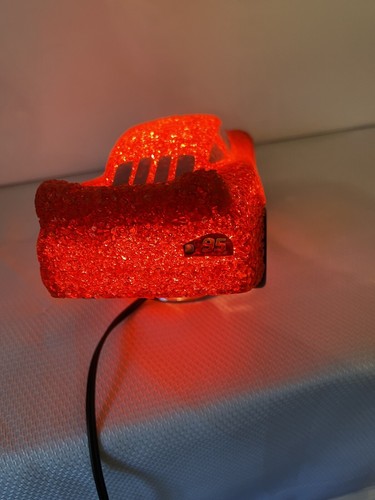 DISNEY PIXAR RUST-EZE Lighting McQueen 95 Cars Lamp Night Light w/Stand AMAZING - Picture 11 of 11