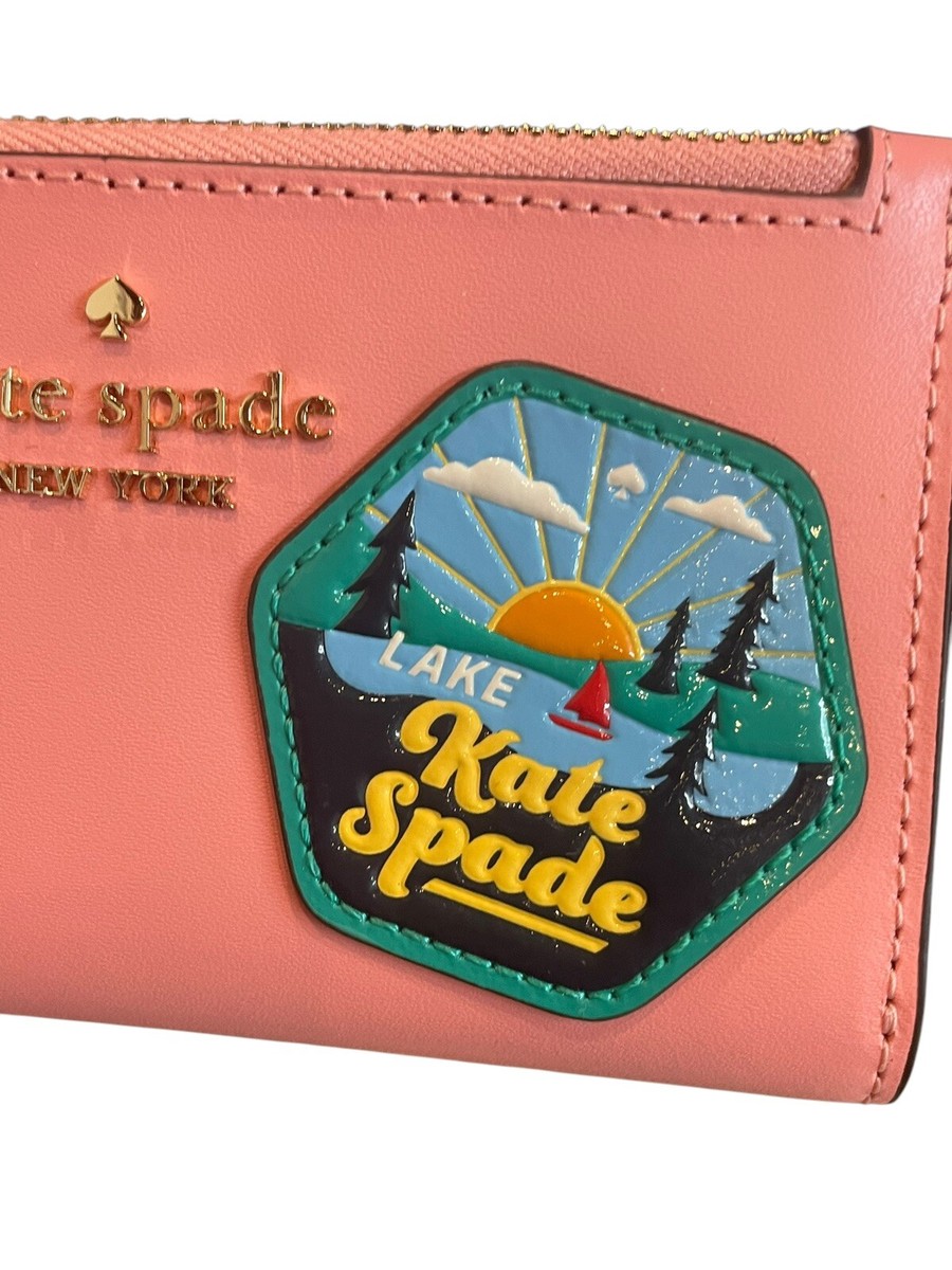 折りたたみ財布 Kate Spade Day Tripper Small Slim Bifold Wallet Kate Spade Day Tripper Small Slim Bifold Wallet, Peachy Rose
