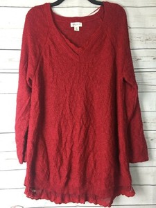 red sparkle tunic