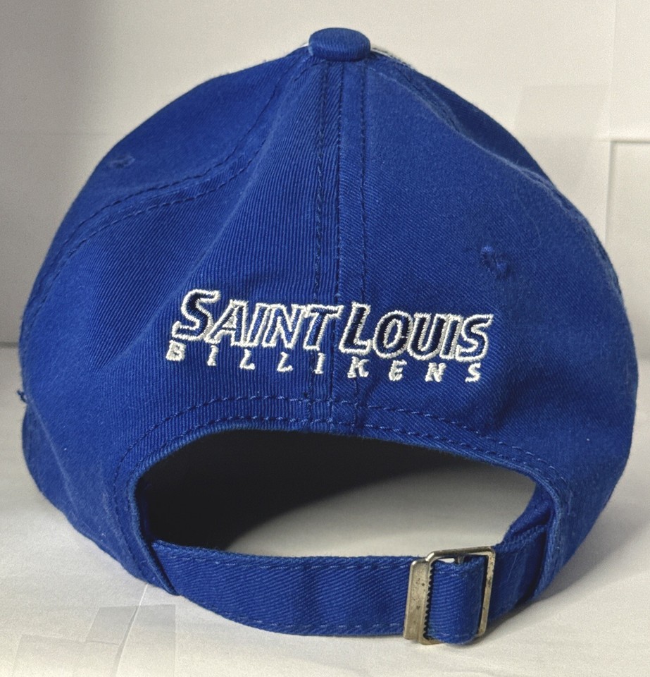 St Louis Cardinals SLU Billikens Blue Baseball Hat Cap Melonwear Fox