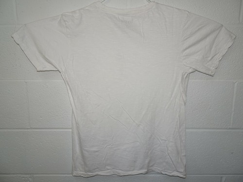Hype bedrucktes T-Shirt mit Tasche weiche Baumwolle groß weiß top - Bild 5 von 9