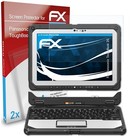 atFoliX 2x Screen Protector voor Panasonic ToughBook 20 duidelijk